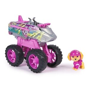 Paw Patrol Pink and Gray Vehicle with Skye Figure